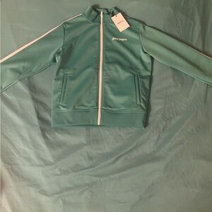 Palm Angels Green Track Jacket